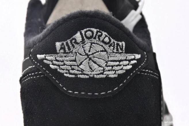 Rep Low 1 Black OG DM7866-001 x Air Scott Phantom Travis Jordan 0731
